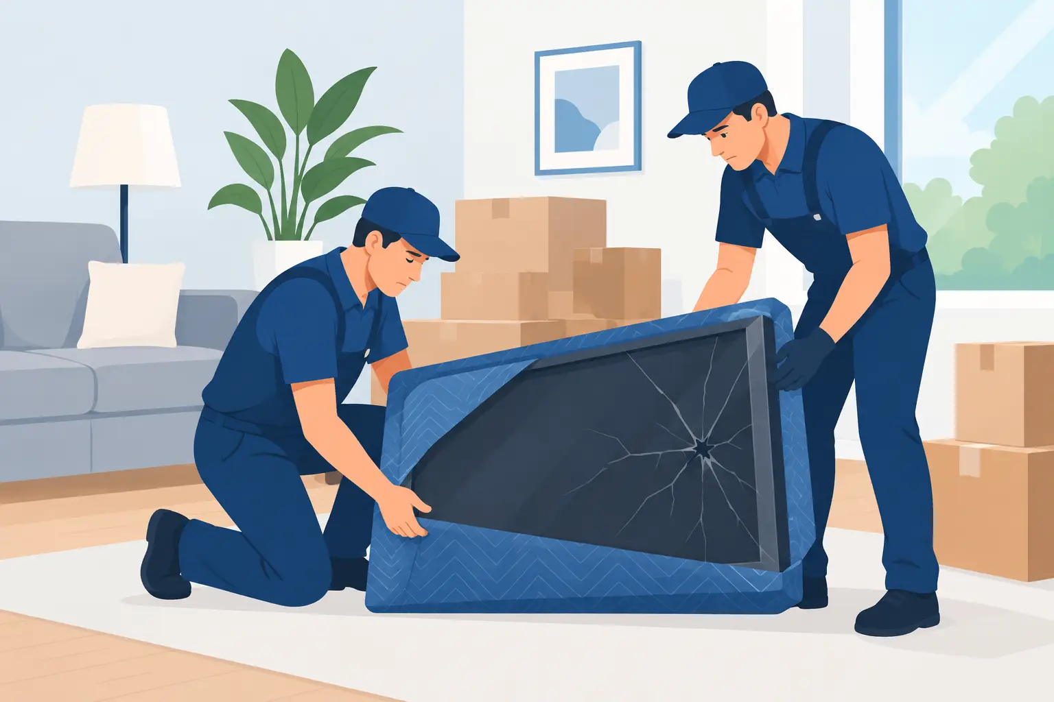 Are Movers Responsible for Damage to Belongings?