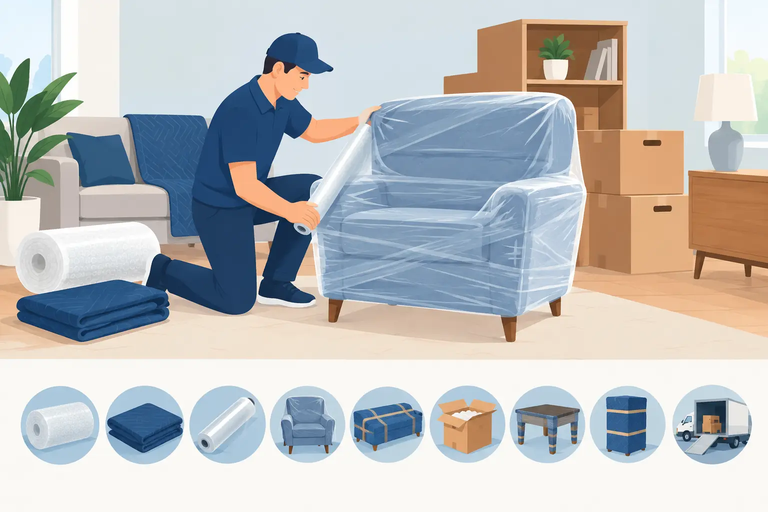 How to Protect Furniture When Moving: 9 Steps